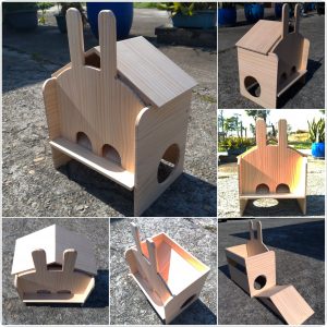 訂製兔子造型房屋